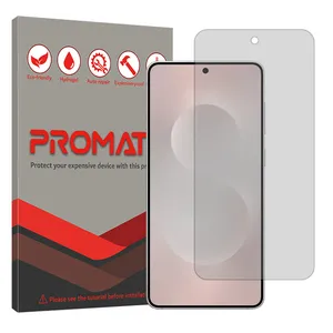 Promate Resistant model matte screen protector suitable for Samsung Galaxy S25 Edge mobile phone