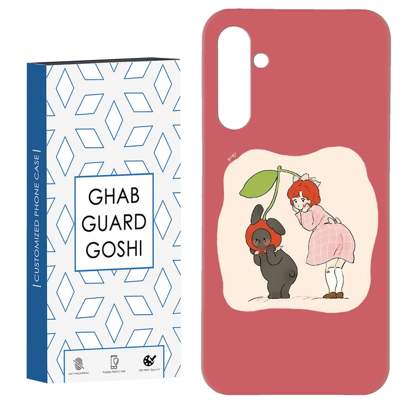 کاور قاب گارد گوشی طرح دخترانه کد Dimo-333 مناسب برای گوشی موبایل سامسونگ GALAXY A15