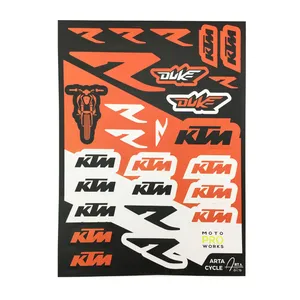 برچسب بدنه موتور سیکلت مدل KTM_ORG