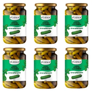 خیارشور السیما - 680 گرم بسته 6 عددی