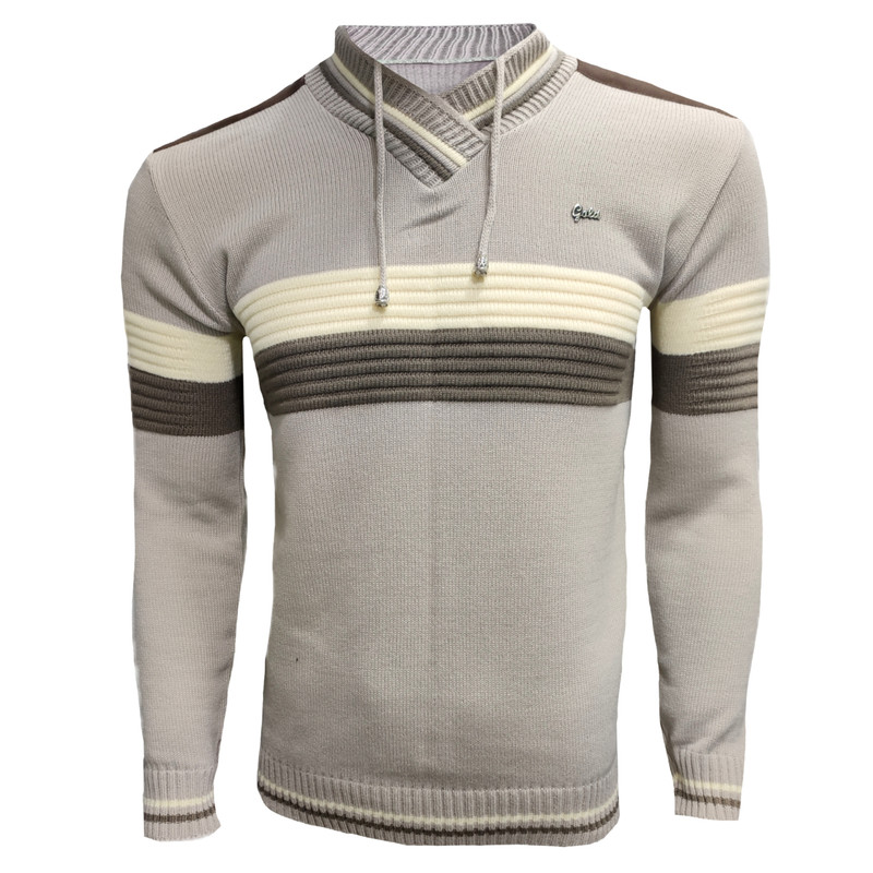 پلیور مردانه مدل MB7YAGEC K85