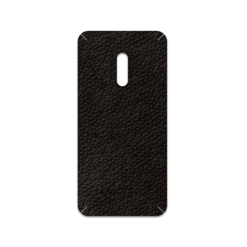 برچسب پوششی ماهوت مدل Dark-Brown-Leather مناسب برای گوشی موبایل اپو Realme X