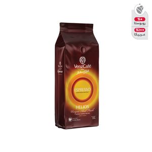 دانه قهوه اسپرسو 100 درصد عربيكا هلیوس ونزکافه - 250 گرم