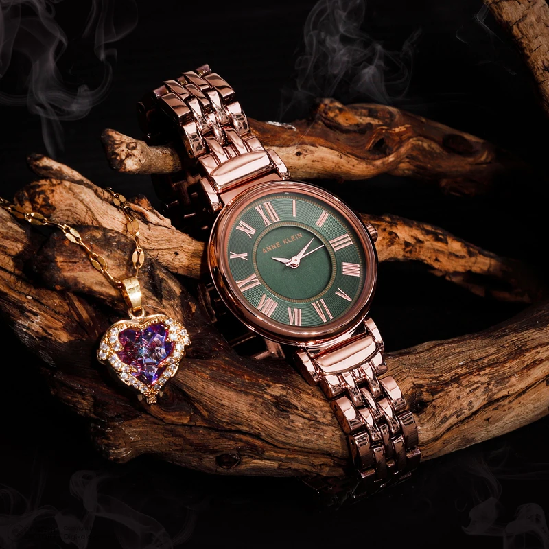 ساعت مچی عقربه ای زنانه آنه کلین مدل  AK/2158-Senator Edition به همراه گردنبند