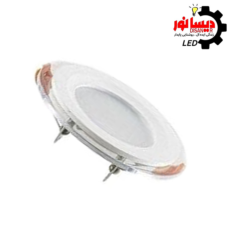 پنل ال ای دی 7 وات دیسانور مدل لامپ مهبد توکار دور شیشه ای DL7wG-5pack بسته 5 عددی