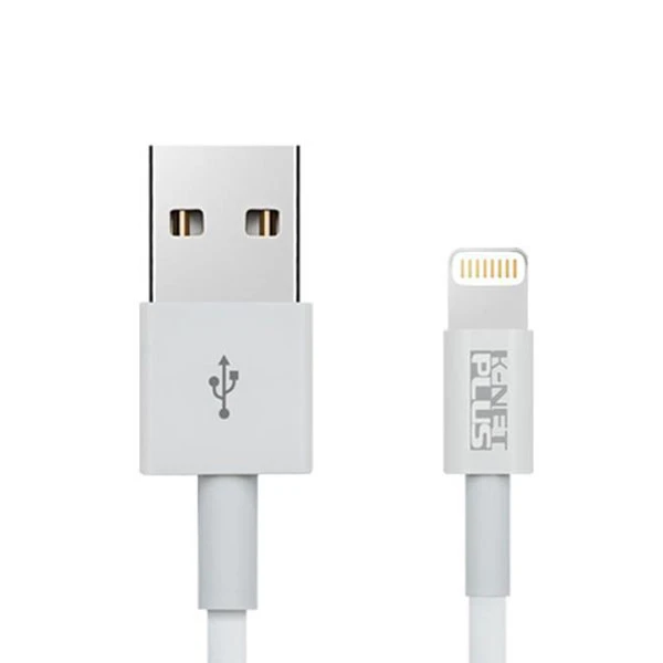 کابل تبدیل USB به لایتنینگ کی نت پلاس مدل IPH-10 طول 1.2 متر