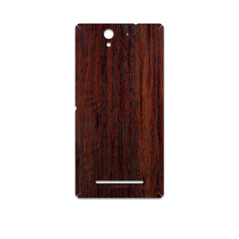برچسب پوششی ماهوت مدل Red-Wood مناسب برای گوشی موبایل سونی Xperia C3 Dual