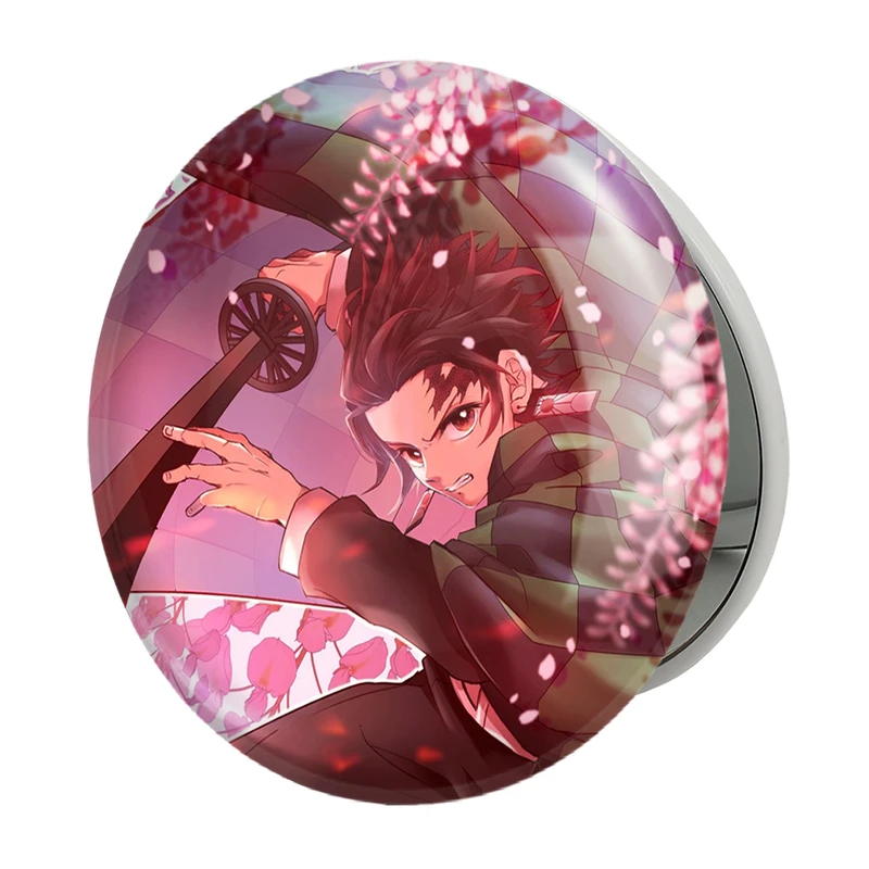 آینه جیبی خندالو طرح کامادو تانجیرو انیمه شیطان کش مدل تاشو کد 11495 