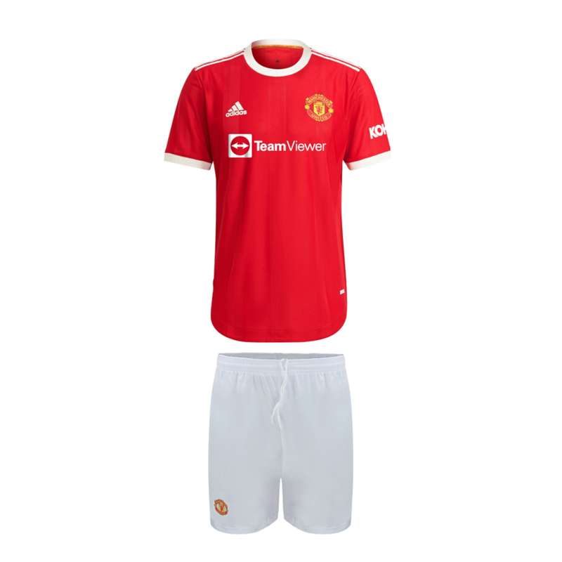 ست تیشرت و شلوارک ورزشی مردانه مدل منچستر یونایتد 2021 شماره 7 رونالدو رنگ قرمز