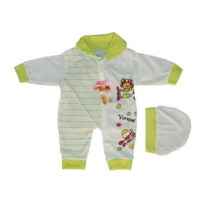 ست سرهمی و کلاه نوزادی کد 555SA