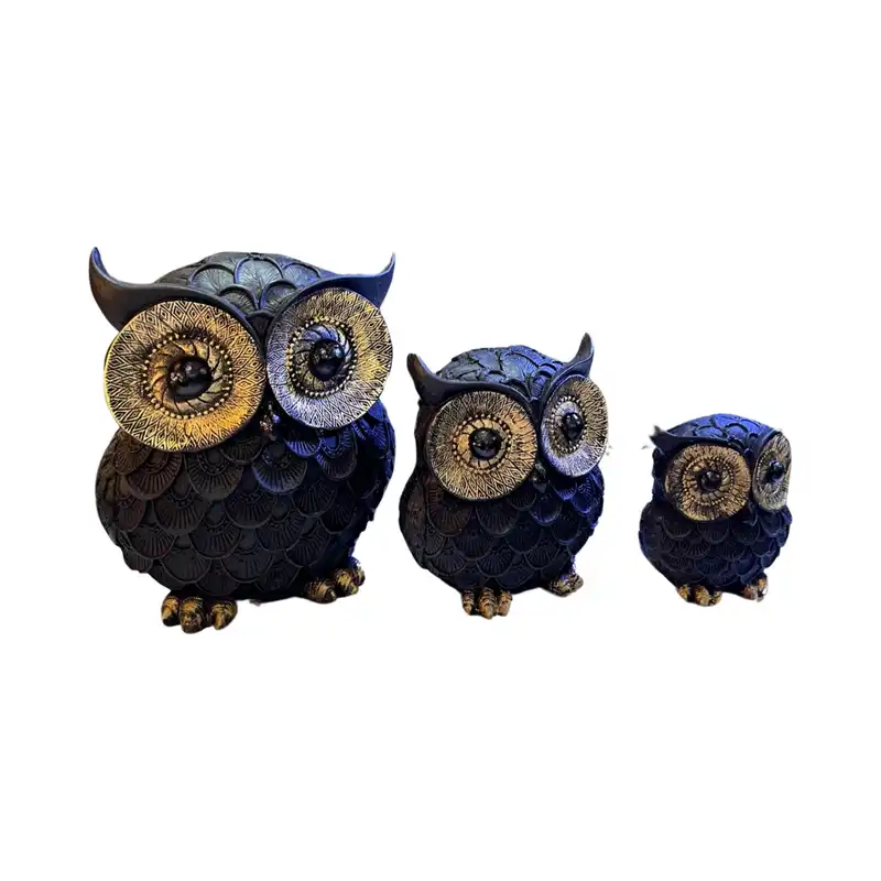 مجسمه مدل جغد کد 2323 مجموعه 3 عددی