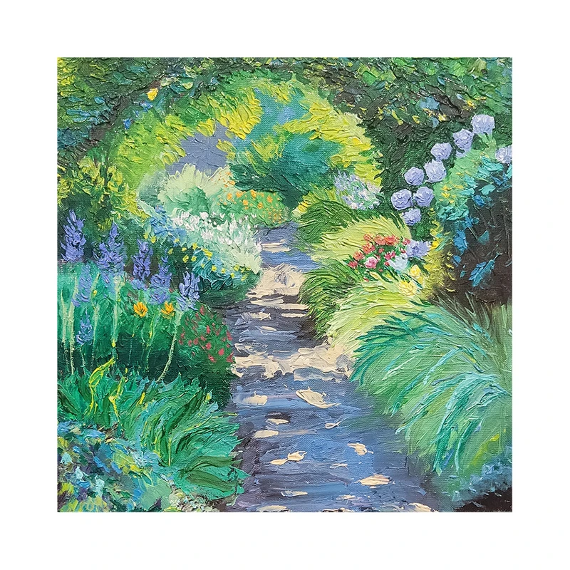 تابلو نقاشی رنگ روغن به سبک امپرسیونیسم کد G0277