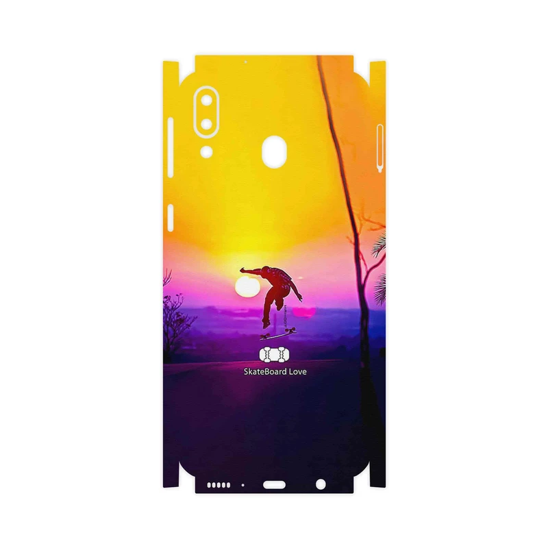 برچسب پوششی ماهوت مدل Skateboard-FullSkin مناسب برای گوشی موبایل سامسونگ Galaxy M20
