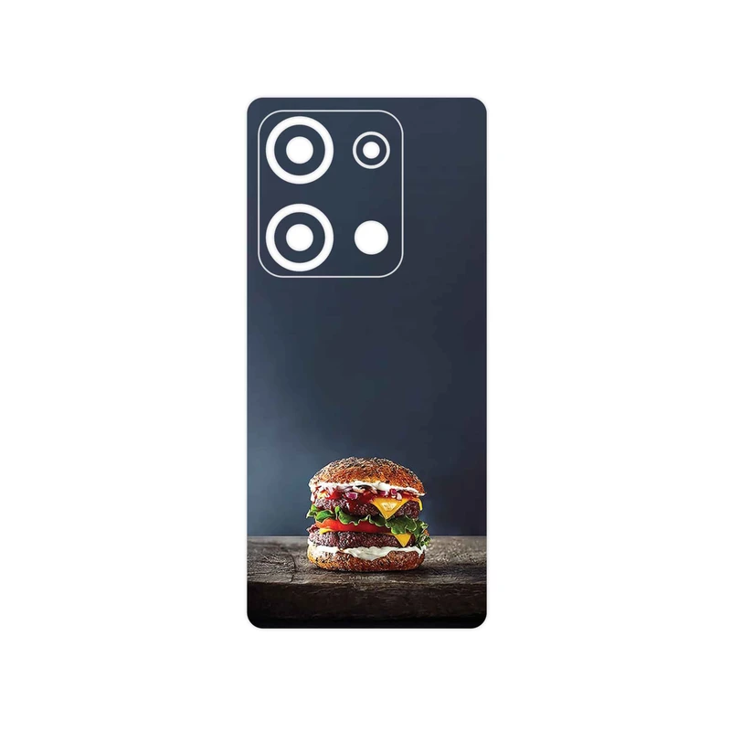 برچسب پوششی ماهوت مدل Hamburger مناسب برای گوشی موبایل شیائومی Redmi Note 14S