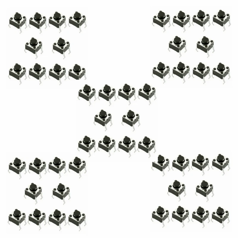 عکس شماره 4 : میکرو سوییچ کد 666 بسته 50 عددی