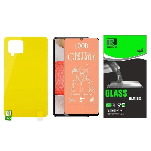محافظ صفحه نمایش مات  روبیکس مدل CR-A42 مناسب برای گوشی موبایل سامسونگ Galaxy A42 به همراه محافظ پشت گوشی