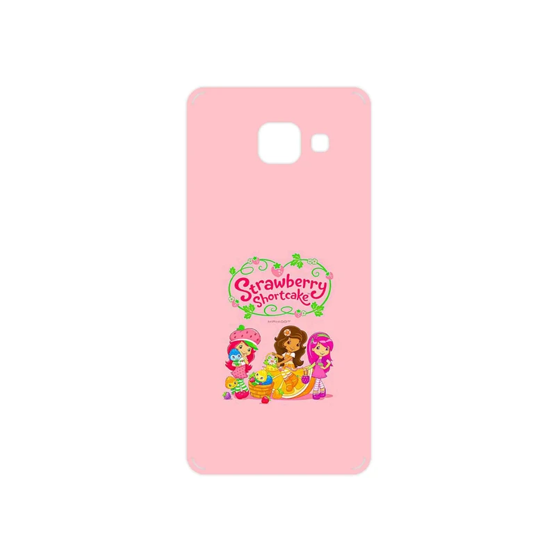 برچسب پوششی ماهوت مدل Strawberry Shortcake مناسب برای گوشی موبایل سامسونگ Galaxy A3 2016