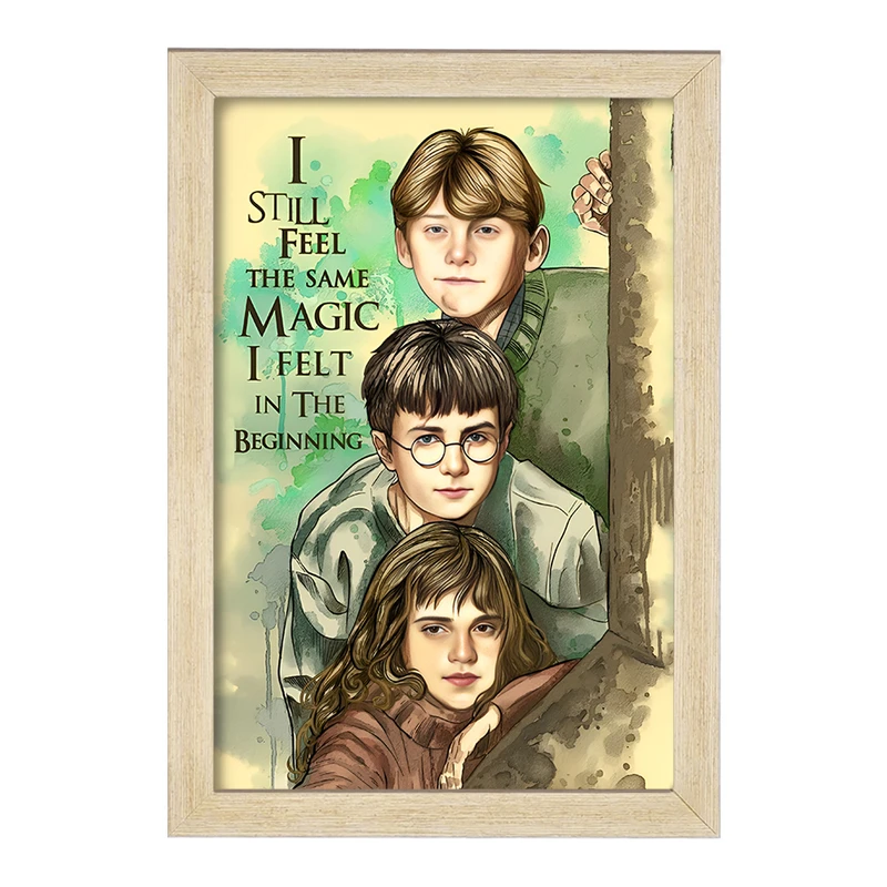 تابلو خندالو مدل هری پاتر (Harry Potter) کد F11745