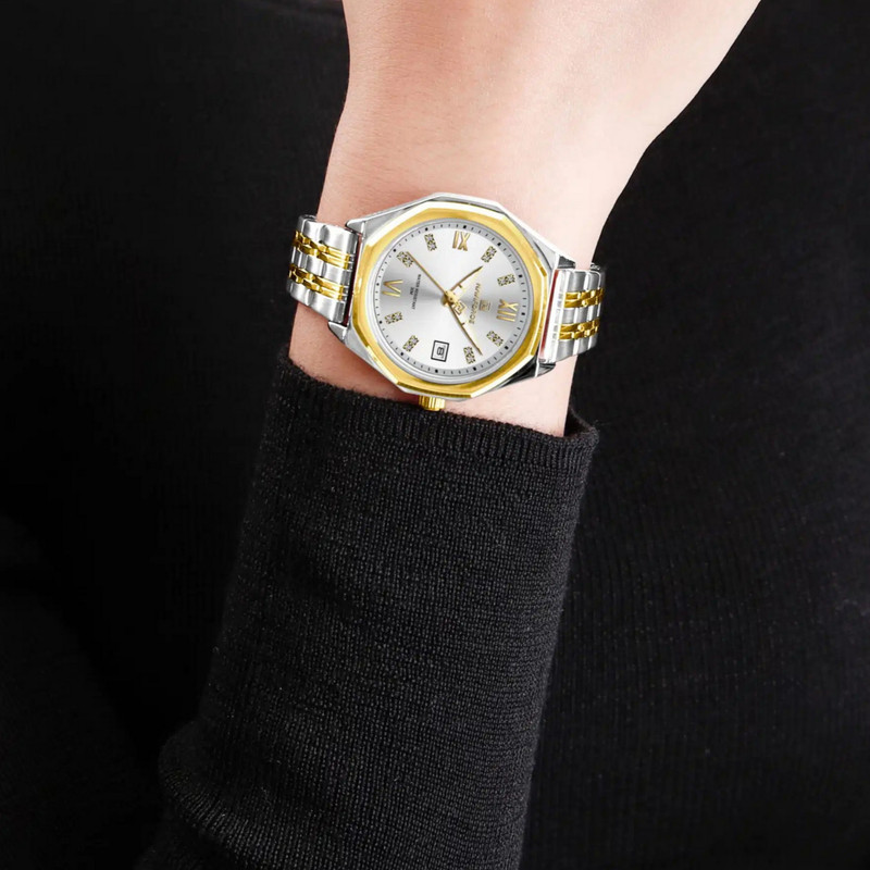 ساعت مچی عقربه ای زنانه نیوی فورس مدل تاریخدار کد NF5052