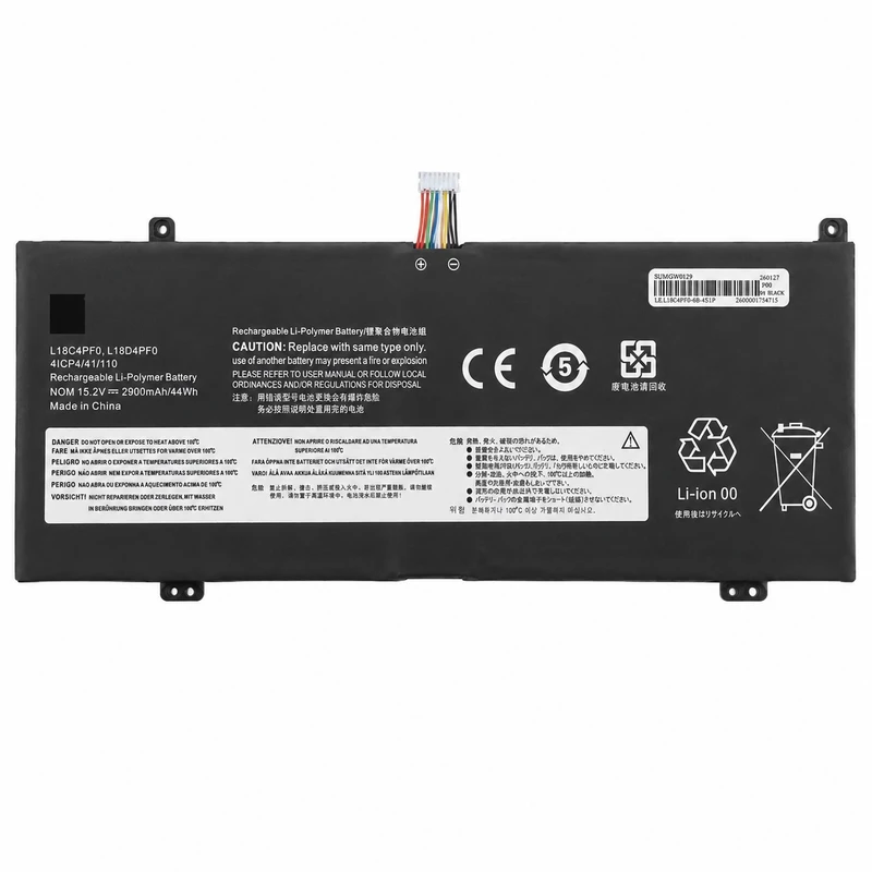 باتری لپ‌تاپ 4 سلولی دابل ام مدل L18C4PF0 مناسب برای لپ تاپ ThinkBook 13S 14S 		