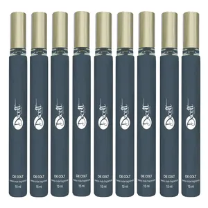 عطر جیبی مردانه دکلت کد 125 حجم 15 میلی لیتر بسته 9 عددی