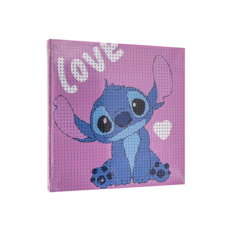 بازی آموزشی مدل تابلو نقاشی الماسی طرح stitch کد 11
