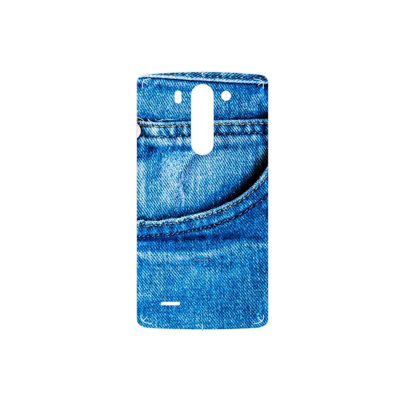 برچسب پوششی ماهوت مدل Fabric Texture 7 مناسب برای گوشی موبایل ال جی G3 Beat