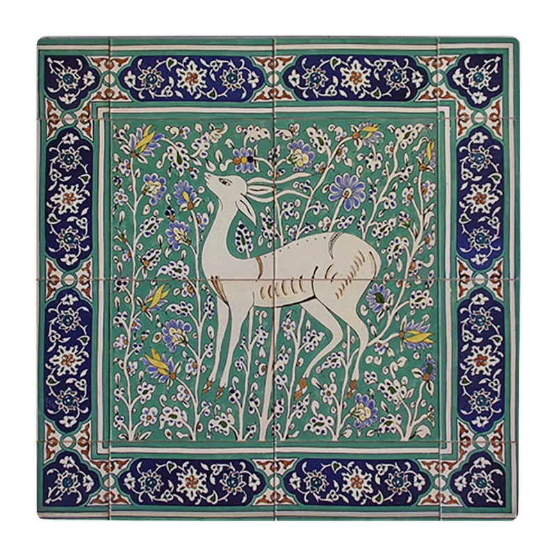 زیر لیوانی  طرح غزال کد    4792357_3448