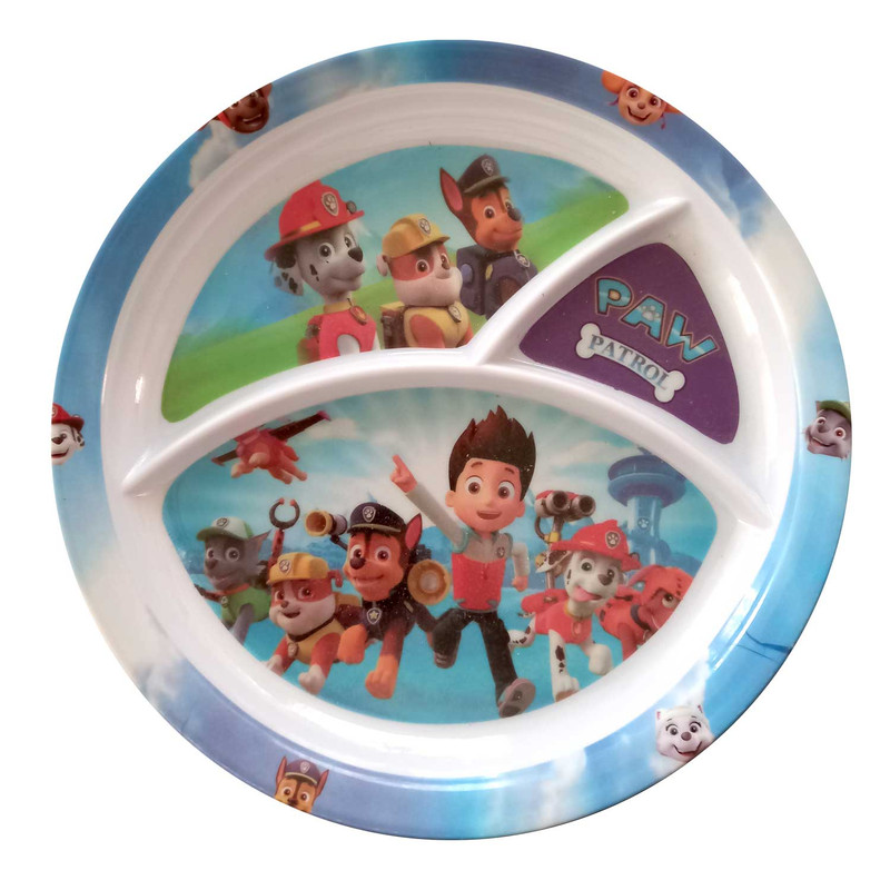 بشقاب کودک مدل سگ نگهبان کد Gerd-0301