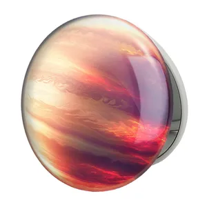 آینه جیبی خندالو طرح سیاره مشتری مدل تاشو کد 25352 