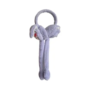 گوش گیر زمستانی بچگانه مدل پمپی طرح کیتی