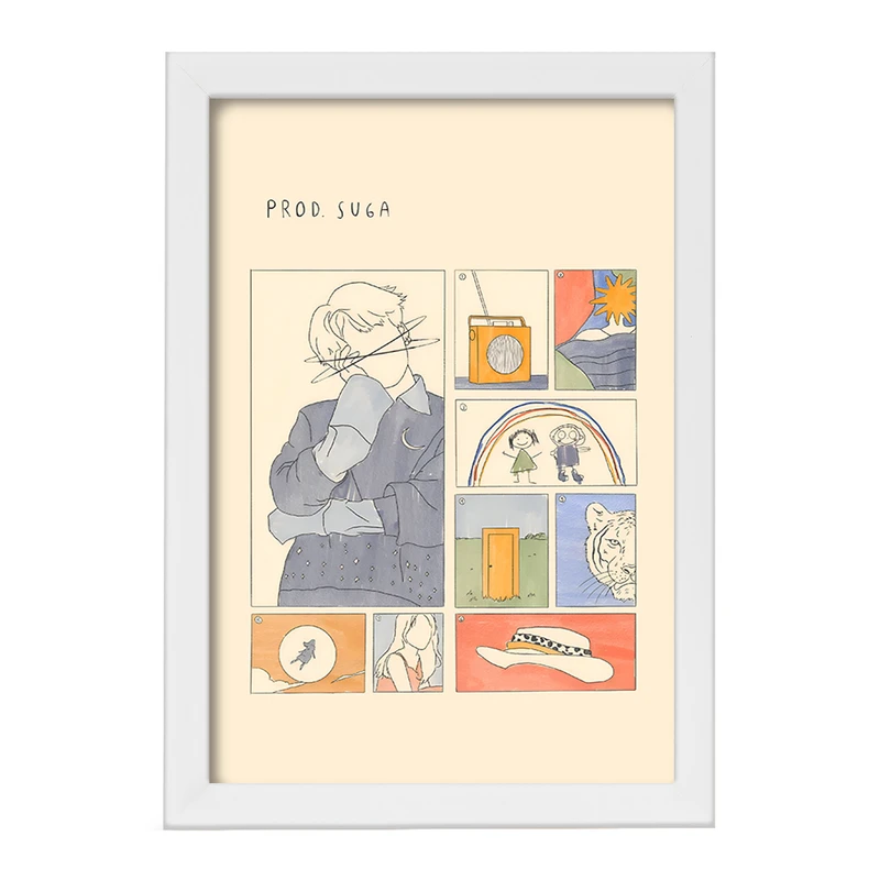 تابلو خندالو مدل عکس نوشته فانتزی کد F10479