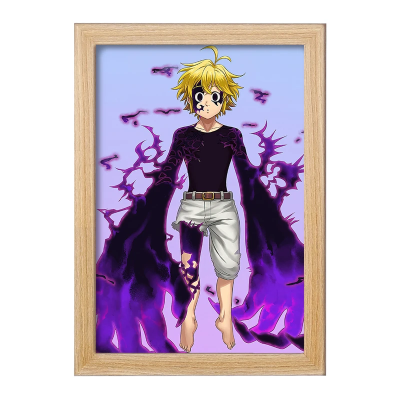 تابلو خندالو مدل ملیوداس انیمه هفت گناه کبیره  کد 17548