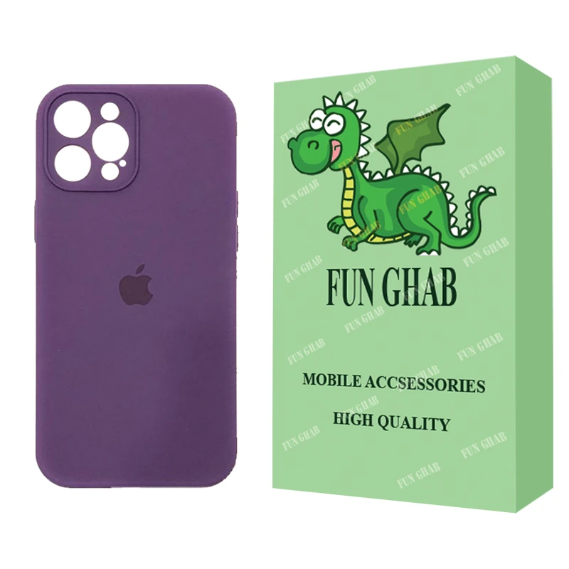 کاور فان قاب مدل سیلیکونی مناسب برای گوشی موبایل اپل iPhone 14 Pro