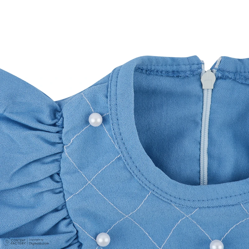 عکس شماره 16 : پیراهن دخترانه مدل مرواريد کد 10