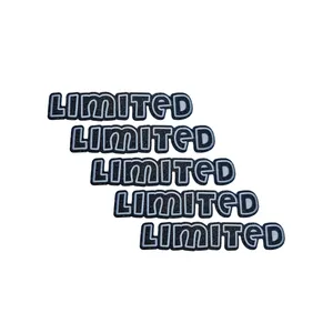 برچسب بدنه خودرو طرح LIMITED کد 10804G بسته 5 عددی