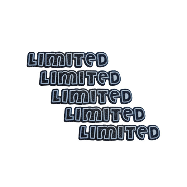 برچسب بدنه خودرو طرح LIMITED کد 10804G بسته 5 عددی