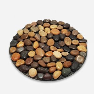 زیر قابلمه ای و زیربشقابی سنگی مدل stone