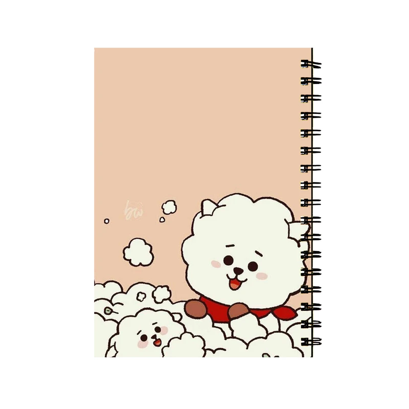 دفتر مشق 50 برگ طرح کاراکتر آرجی فانتزی کد 348