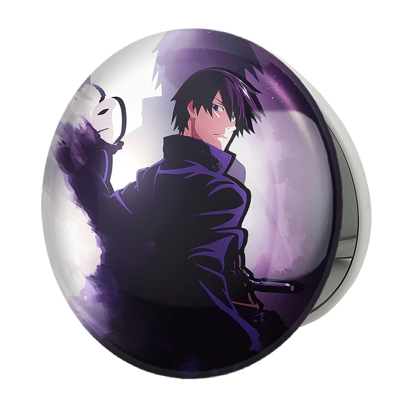 آینه جیبی خندالو طرح هی انیمه تاریک تر از سیاهی Darker Than Black مدل تاشو کد 22558 