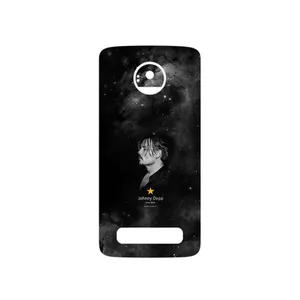 MAHOOT Johnny Depp Cover Sticker for Motorola Moto Z