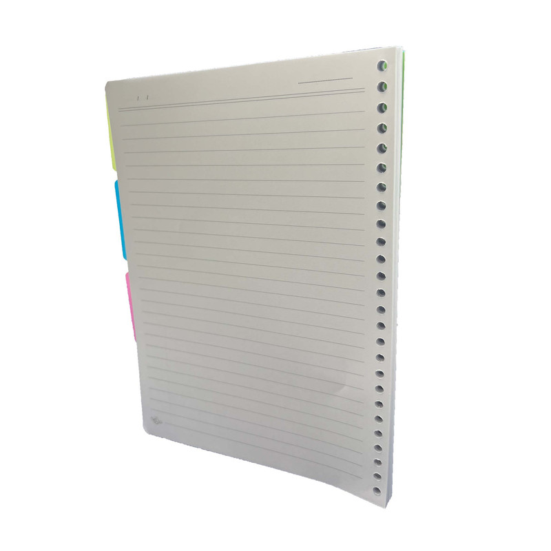 کاغذ کلاسور دوکادفتر مدل 20 حلقه کد 100-605 بسته 100 عددی