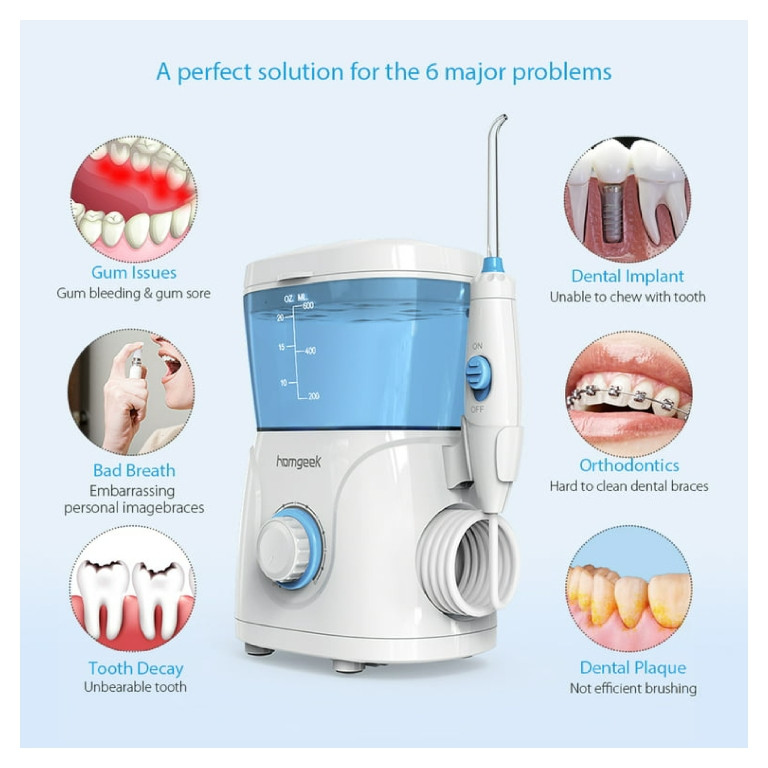 دستگاه شست و شوی دهان و دندان هوم جیک مدل FC 166