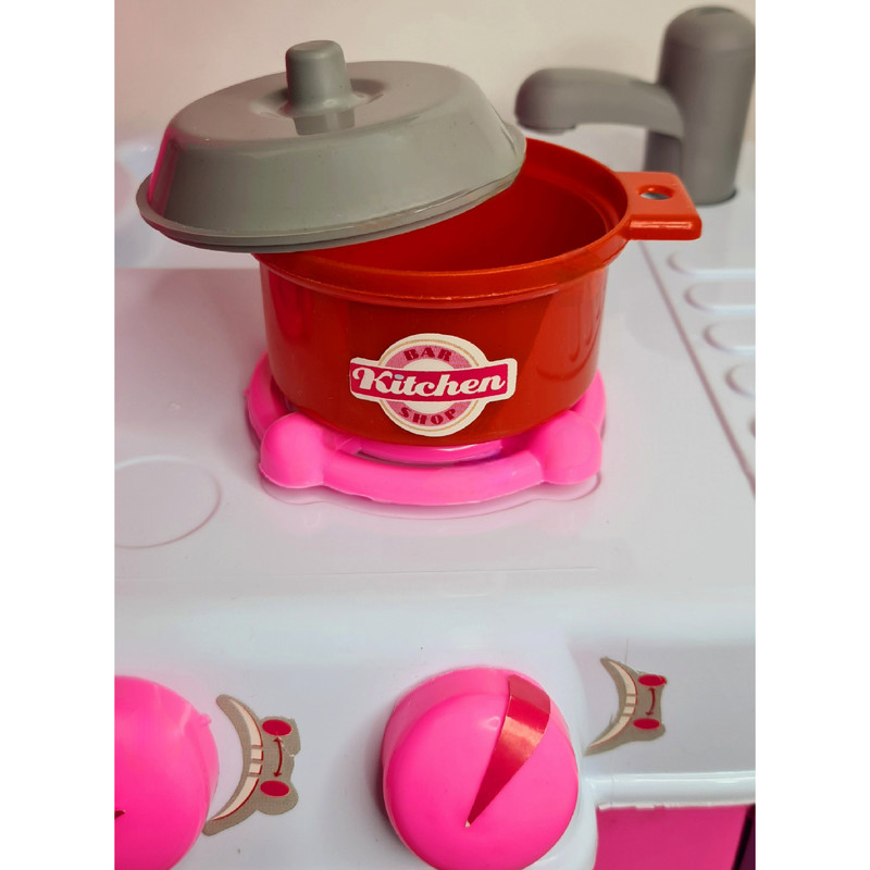 ست اسباب بازی آشپزخانه مدل little chef مجموعه 63 عددی