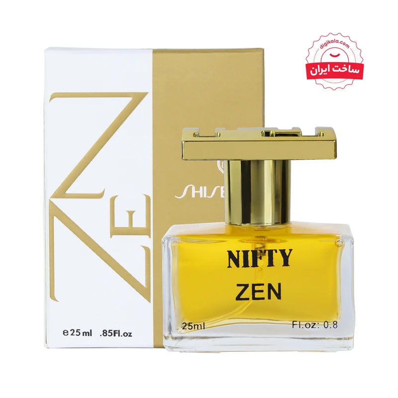 عطر جیبی زنانه نیفتی مدل شیسیدو زن حجم 25 میلی لیتر 