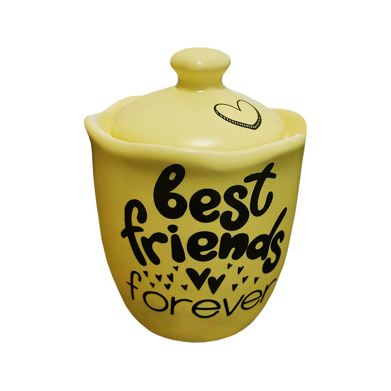 قندان طرح خط نوشته Best Friend کد 160075