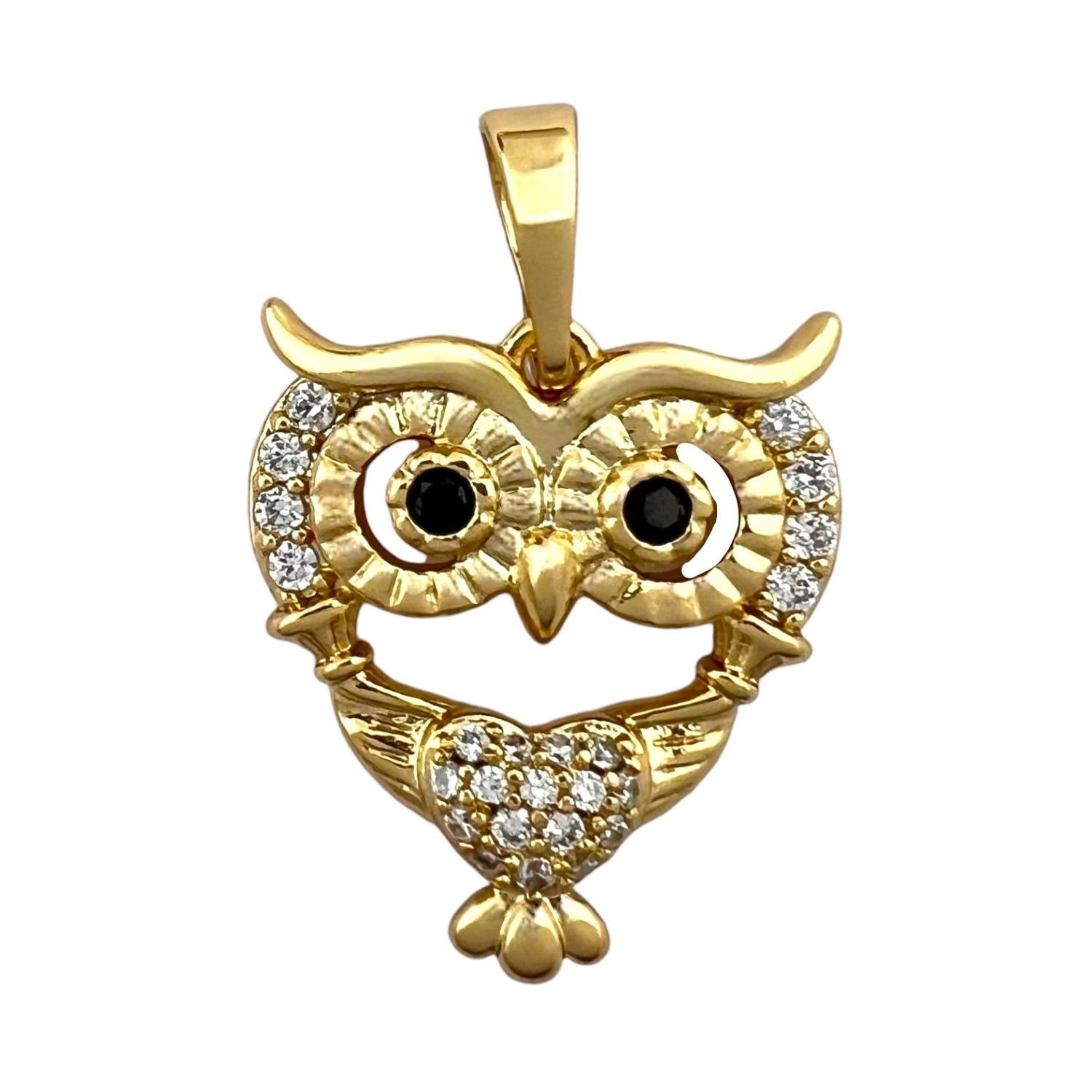 آویز گردنبند زنانه ژوپینگ مدل جغد کد N4809 -  - 1
