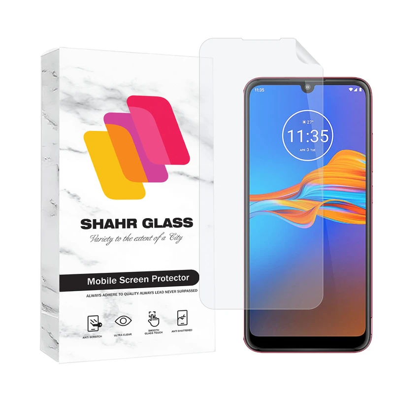  محافظ صفحه نمایش شهر گلس مدل MTNANFSH مناسب برای گوشی موبایل موتورولا Moto E6 Plus