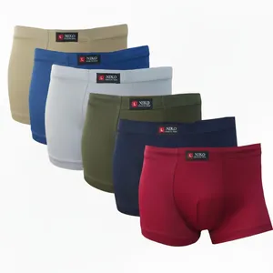 شورت نیم‌پا مردانه نیکو مدل 701 مجموعه 6 عددی