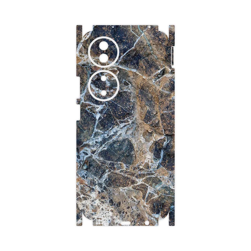 برچسب پوششی ماهوت مدل Earth_White_Marble-FullSkin مناسب برای گوشی موبایل آنر X7b
